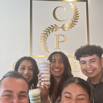 Cafe Pruvia - Matcha and atari swirls!! - Bubble Tea Near Me - Gardena, California