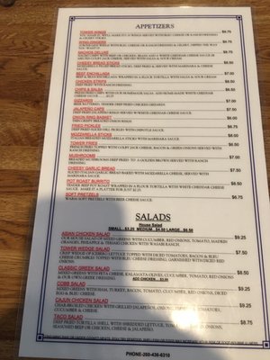 Menu photo 3 Tower Bar & Grill Fort Wayne, IN