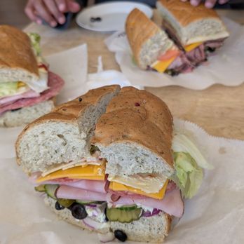 Gold Camp Bakery - Ham and beef roast sandwiches - Bakeries Near Me - Victor, Colorado