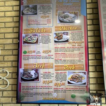 Aloha To Go- Hale - Menu - Hawaiian Near Me - Seminole, Florida Aloha To Go- Hale - Menu - Hawaiian Near Me - Seminole, Florida