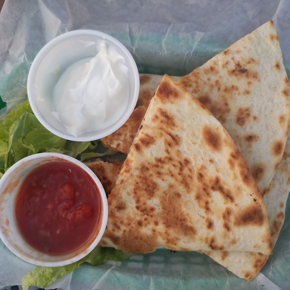The Cypress Grill - Chicken Quesadilla that has pork in it. - New American Near Me - Cordele, Georgia The Cypress Grill - Chicken Quesadilla that has pork in it. - New American Near Me - Cordele, Georgia