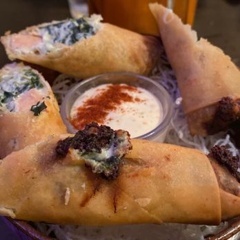 Rim Tanon - Salmon rolls - Thai Near Me - Houston, Texas Rim Tanon - Salmon rolls - Thai Near Me - Houston, Texas