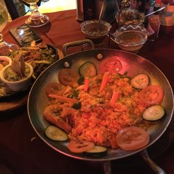 Langosteria Maya - Paella(seafood rice) food & drinks are excellent service is outstanding. not over priced at all. This is a must come to place.