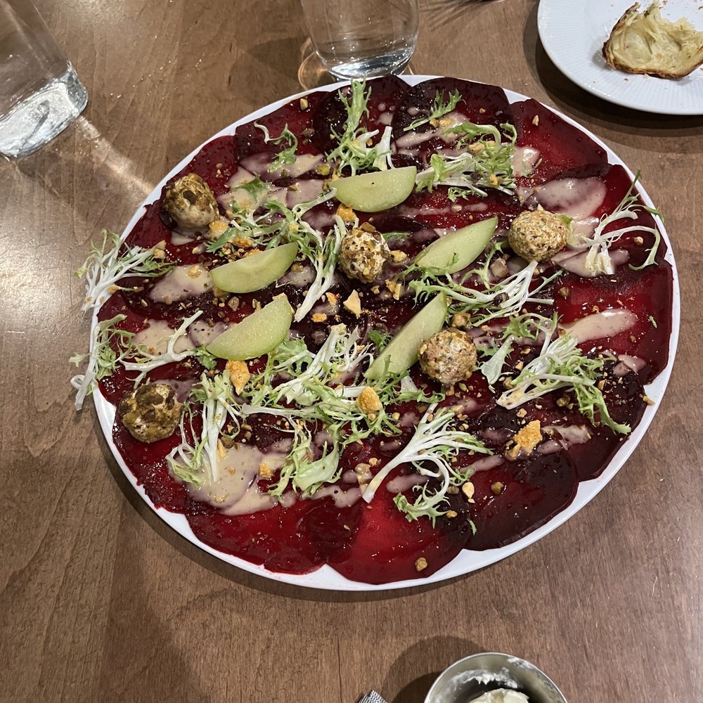 Benchmark Restaurant - Beet carpaccio - Steakhouses Near Me - Perrysburg, Ohio