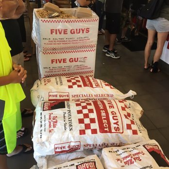 Five Guys - Peanuts and potatoes - Burgers Near Me - Mililani, Hawaii Five Guys - Peanuts and potatoes - Burgers Near Me - Mililani, Hawaii