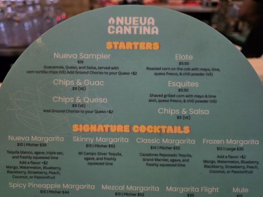 Menu photo 5 Nueva Cantina Tampa Bay, FL Menu photo 5 Nueva Cantina Tampa Bay, FL