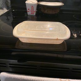 New large beef and Beef with Broccoli container.