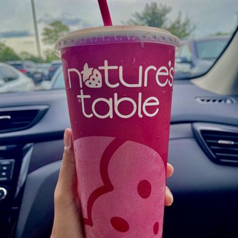 Nature's Table - PB & Berries Smoothie - Vegetarian Near Me - Orlando, Florida