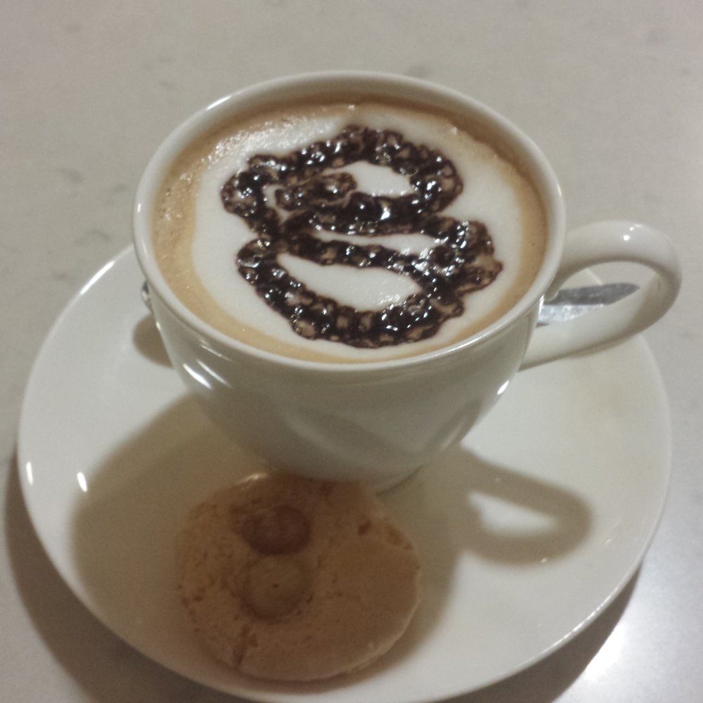 Ganache Chocolate - Salted caramel hot chocolate.  Yumm at Ganache Chocolate - Melbourne - Coffee & Tea Near Me - Melbourne, VIC
