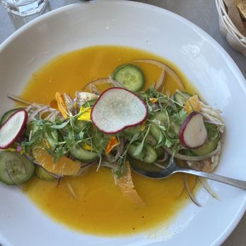 Cocina de Barrio - Encinitas - Mango-Habanero Aguachile - Breakfast & Brunch Near Me - Encinitas, California Cocina de Barrio - Encinitas - Mango-Habanero Aguachile - Breakfast & Brunch Near Me - Encinitas, California