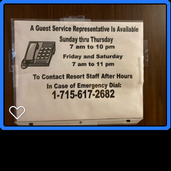 Eagle River Inn & Resort - Guest services finally showed up at 7:45am - Bed & Breakfast Near Me - Eagle River, Wisconsin