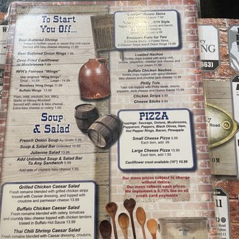 R F H's Hide-A-Way - Menu - Burgers Near Me - Phoenix, New York R F H's Hide-A-Way - Menu - Burgers Near Me - Phoenix, New York