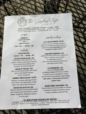 Menu photo 1 Gardens Cafe by Kathy G Birmingham, AL Menu photo 1 Gardens Cafe by Kathy G Birmingham, AL