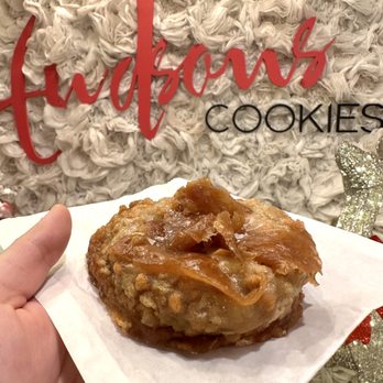 Hudsons Cookies - Oatmeal Butterscotch Salted Caramel cookie - Desserts Near Me - Irvine, California Hudsons Cookies - Oatmeal Butterscotch Salted Caramel cookie - Desserts Near Me - Irvine, California
