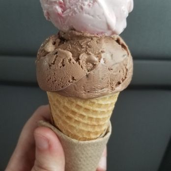 Cream Northwest - I ordered Raspberry + Rose and Chocolate + Stuff. It was simply Heaven in a cone! Every bite was beyond delicious! Best ice cream ever! - Desserts Near Me - Newberg, Oregon Cream Northwest - I ordered Raspberry + Rose and Chocolate + Stuff. It was simply Heaven in a cone! Every bite was beyond delicious! Best ice cream ever! - Desserts Near Me - Newberg, Oregon