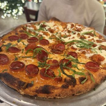 Napoli's Pizza - Spicy Buffalo Chicken (Personal) , Vodka (Personal) with Pepperoni - Pizza Near Me - Hoboken, New Jersey Napoli's Pizza - Spicy Buffalo Chicken (Personal) , Vodka (Personal) with Pepperoni - Pizza Near Me - Hoboken, New Jersey
