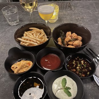 The Rabbit Hole - Fries Popcorn tofu And every sauce because sauce - Cocktail Bars Near Me - San Francisco, California The Rabbit Hole - Fries Popcorn tofu And every sauce because sauce - Cocktail Bars Near Me - San Francisco, California