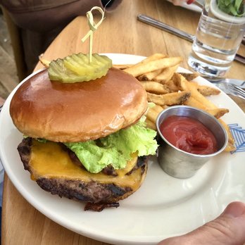 PIER 290 - 290 steak stack burger. Burger portion was thin and dry and people added Mayo for moisture. - American Near Me - Williams Bay, Wisconsin PIER 290 - 290 steak stack burger. Burger portion was thin and dry and people added Mayo for moisture. - American Near Me - Williams Bay, Wisconsin