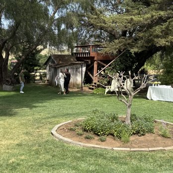 Flying Caballos Ranch - Yard area with tree structure that has a jacuzzi on it - Venues & Event Spaces Near Me - San Luis Obispo, California Flying Caballos Ranch - Yard area with tree structure that has a jacuzzi on it - Venues & Event Spaces Near Me - San Luis Obispo, California