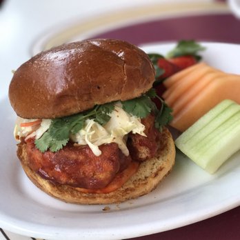 Carnation Cafe - Electric Chicken Burger on the secret menu! - American Near Me - Anaheim, California