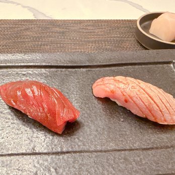 Sushi Wabi Sabi - He wanted to pair these two, one seared - Sushi Bars Near Me - Costa Mesa, California Sushi Wabi Sabi - He wanted to pair these two, one seared - Sushi Bars Near Me - Costa Mesa, California