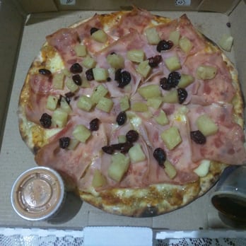 Pizzas Passione - Pizza chica de Jamón, Piña y Arándano. No es ni mala ni muy buena, simplemente aceptable. - Pizza Near Me - Guadalajara, JAL Pizzas Passione - Pizza chica de Jamón, Piña y Arándano. No es ni mala ni muy buena, simplemente aceptable. - Pizza Near Me - Guadalajara, JAL