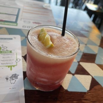 Condado Tacos - Blood orange Frozen margarita - Tacos Near Me - Charlotte, North Carolina
