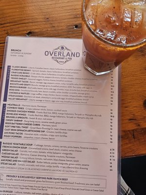 Menu photo 7 Overland Restaurant & Pub Gardnerville, NV