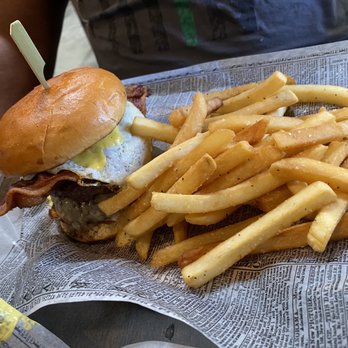 Barrelhouse 101 - The "Freddy Burger" and fries - American Near Me - Ventura, California Barrelhouse 101 - The "Freddy Burger" and fries - American Near Me - Ventura, California
