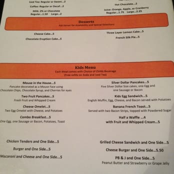 Sidewalk Cafe - Menu page 5 - Cafes Near Me - Denton, Texas Sidewalk Cafe - Menu page 5 - Cafes Near Me - Denton, Texas
