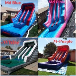 Delgados Party Rentals - Medium 16 ft waterslide