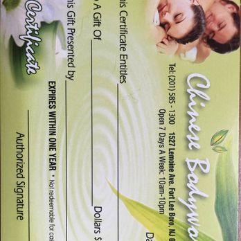 Chinese Bodyworks - Massage Near Me - Fort Lee, New Jersey Chinese Bodyworks - Massage Near Me - Fort Lee, New Jersey