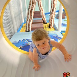 Go Play - indoor playground ocean zone tunnel and slides with soft play areas for toddlers, ball pit, and more at goplay rhode island