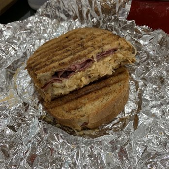 Evergreen Cafe - Sauerkraut and dressing sandwich with 2 slices of cold cut "corned beef". - Cafes Near Me - Baltimore, Maryland