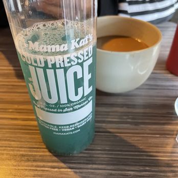 Mama Kat's - Cold pressed blue coconut juice - American Near Me - San Marcos, California Mama Kat's - Cold pressed blue coconut juice - American Near Me - San Marcos, California