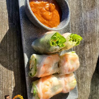 Must be Thai - Shrimp summer rolls - Thai Near Me - San Jose, California