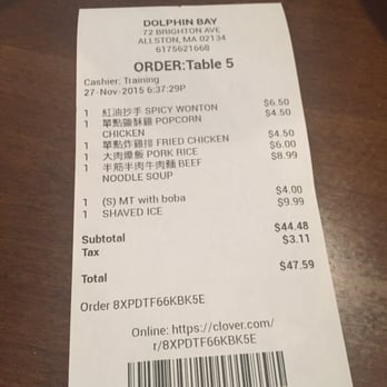 Dolphin Bay - Taiwanese Near Me - Boston, Massachusetts
