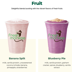 Fresh Monkee - Braintree, MA - Fruit Smoothies