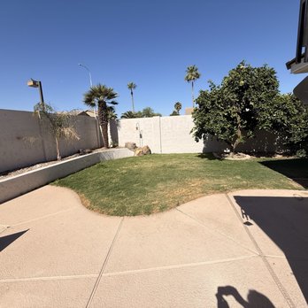 JNK Landscaping and Pools - Before - grass section replace with pavers - Landscape Architects or Designers Near Me - Gilbert, Arizona JNK Landscaping and Pools - Before - grass section replace with pavers - Landscape Architects or Designers Near Me - Gilbert, Arizona