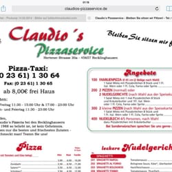 Claudios Pizza Service