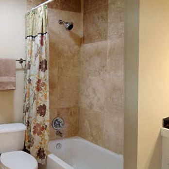 Great New Place - Our bathrooms often feature extra high shower heads and beautiful tub surrounds - Real Estate Services Near Me - Dallas, Texas Great New Place - Our bathrooms often feature extra high shower heads and beautiful tub surrounds - Real Estate Services Near Me - Dallas, Texas