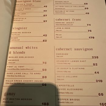 Milo - Wine menu - New American Near Me - Oklahoma City, Oklahoma