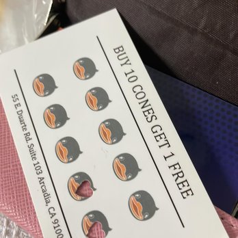 The Pond - Stamp card - Ice Cream & Frozen Yogurt Near Me - Arcadia, California