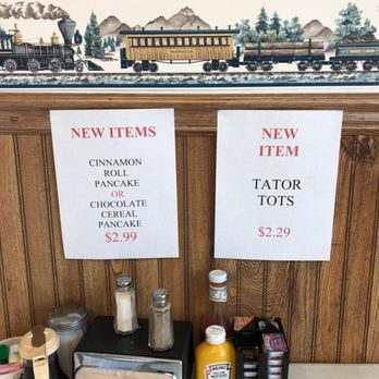 Whistle Stop Cafe - two menus on the counter - Breakfast & Brunch Near Me - Boone, Iowa Whistle Stop Cafe - two menus on the counter - Breakfast & Brunch Near Me - Boone, Iowa