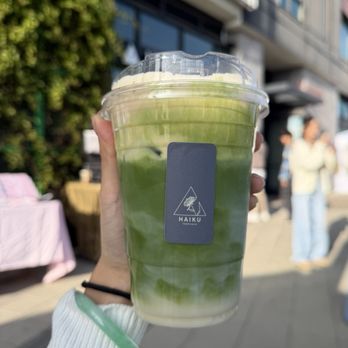 Haiku Teahouse - cookie butter matcha - Bubble Tea Near Me - San Jose, California