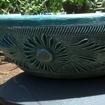 Carrillo Pottery - Found this great low profile ceramic planter for under $20! Love this place - Home & Garden Near Me - Oceanside, California Carrillo Pottery - Found this great low profile ceramic planter for under $20! Love this place - Home & Garden Near Me - Oceanside, California