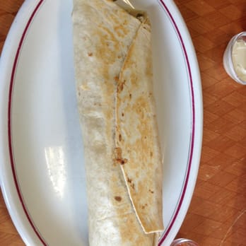 Angels Cafe - Spicy chicken taco breakfast burrito! - Mexican Near Me - Mildenhall, SFK