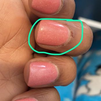 D Nails Salon - Cuticles being cut too deep after continuously saying to go easier. - Nail Salons Near Me - Duluth, Georgia