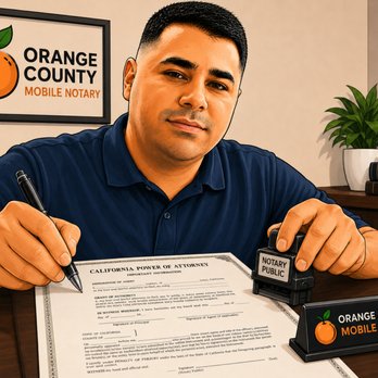 Orange County Mobile Notary - Notary notarizing a power of attorney. - Notaries Near Me - Anaheim, California Orange County Mobile Notary - Notary notarizing a power of attorney. - Notaries Near Me - Anaheim, California