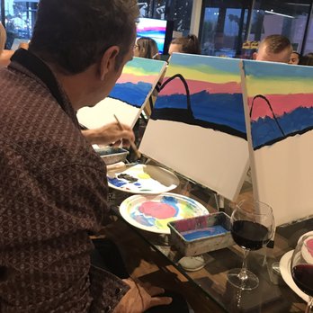 Inspired Art Wine - Rainbow view of ocean - Art Classes Near Me - Costa Mesa, California Inspired Art Wine - Rainbow view of ocean - Art Classes Near Me - Costa Mesa, California